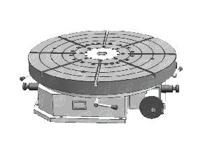TX121500 digital display manual motorized turntable